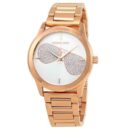 Michael Kors Ladies Hartman Rose Gold Watch - MK3673